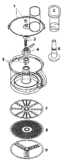 Bosch Concept Slicer Shredder Attachment Parts